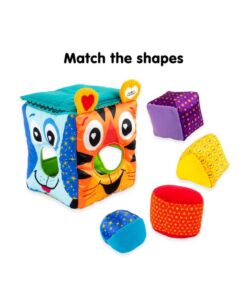 ANIMALES DE ROMPECABEZAS DE CUBO SUAVE - CARAS ANIMALES SOFT SORTER LC27249