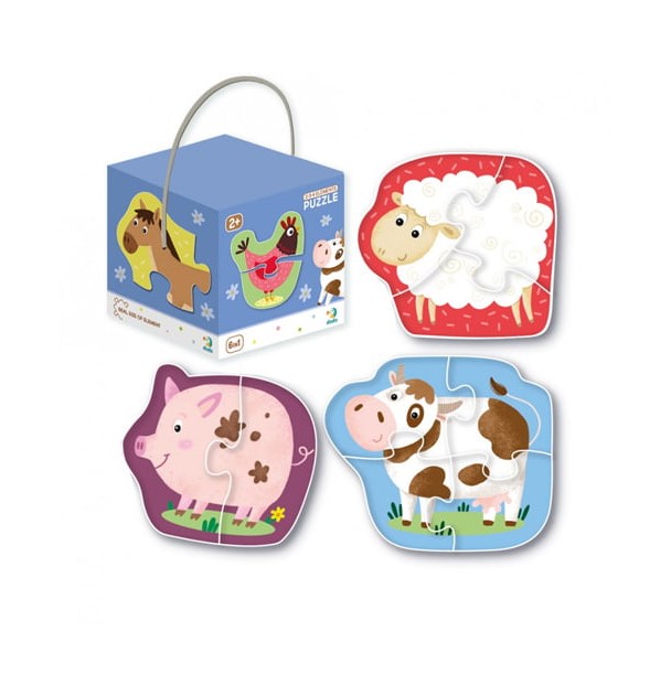 ГОЛОВОЛОМКА 2-3-4 ЭЛЕМЕНТЫ ЖИВОТНЫЕ - ПИТОМЦЫ DO300152
