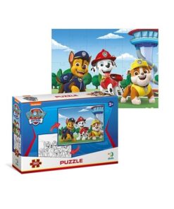 ROMPECABEZAS PARA COLOREAR PATRULLA CANINA 30 TMX - 2 EN 1 ROMPECABEZAS DE RACEL MARSHALL & Kremez do200160