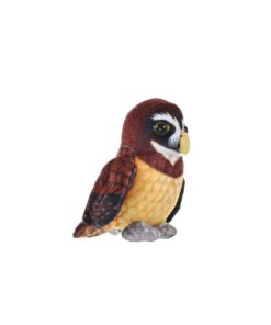 RAINFOREST SPECTACLED OWL 11CM - OWL WITH GLASSES KM-28405