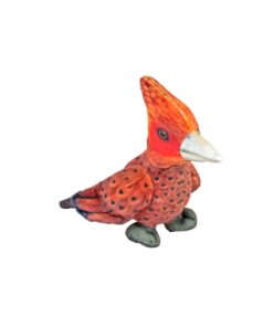 RAINFOREST CHESTNUT WOOD PECKER 11CM - WOODCUTTER KM-28403
