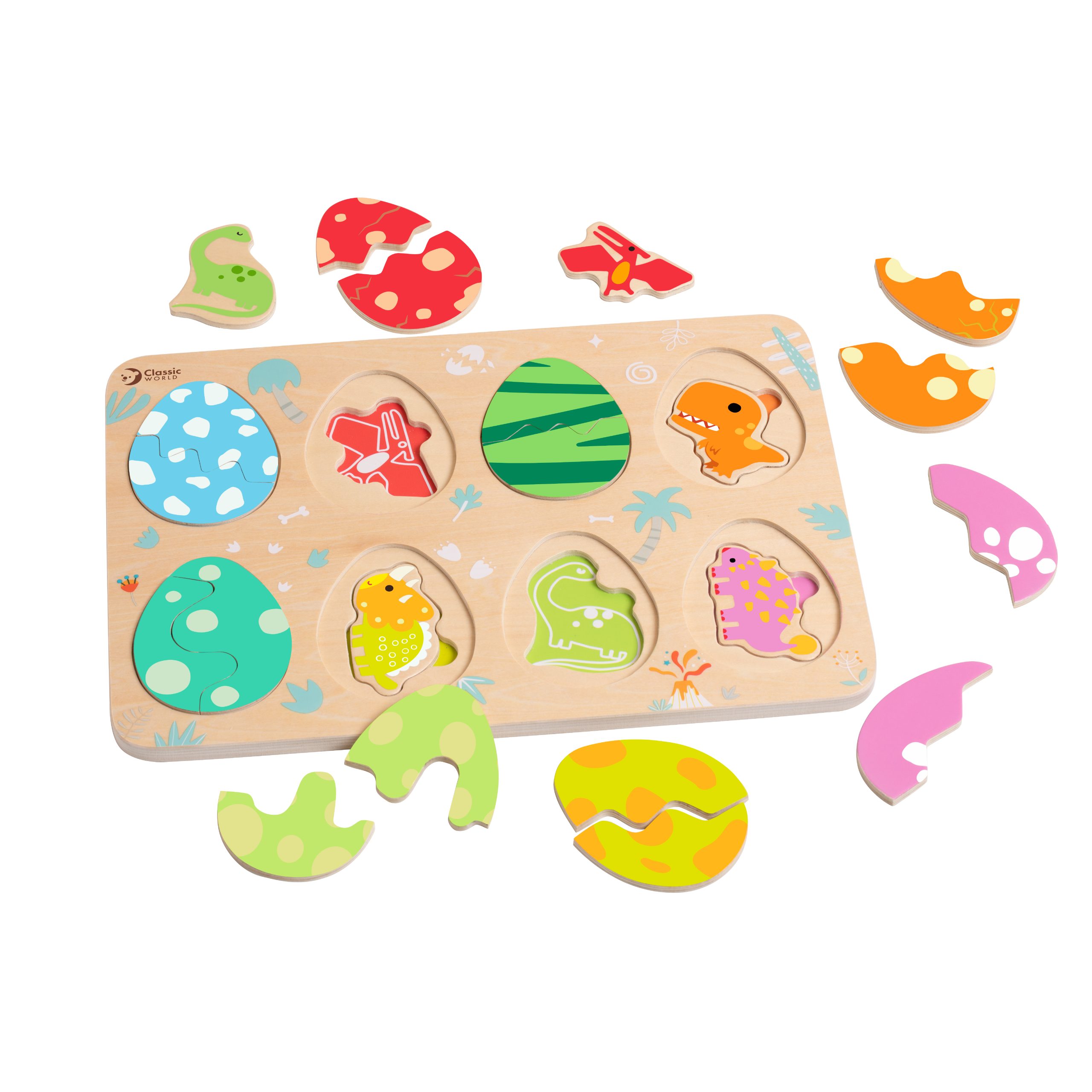 DINOSAUR PUZZLE - ΠΑΖΛ ΔΕΙΝΟΣΑΥΡΟΙ CL40071 - Image 2