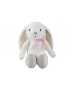 CREM BUNLY SEATED WITH RAIN SITING FLOPPY Pippin Rabbit Cream 30cm - PM444040