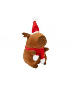 CAPYBARA CON CAPPELLO DI NATALE & SCIARPA 25CM - PM445083