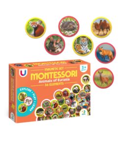 MONTESSORI MAGNETIC SET ANIMALS OF EURASIA - ΖΩΑ ΤΗΣ ΕΥΡΑΣΙΑΣ DO200285