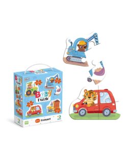 ROMPECABEZAS PARA BEBÉ 4 EN 1 TRANSPORTE - MEDIO DE TRANSPORTE DO300685