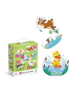 ROMPECABEZAS PARA BEBÉ 4 EN 1 DÍA EN LA GRANJA - UN DÍA EN LA GRANJA DO300687