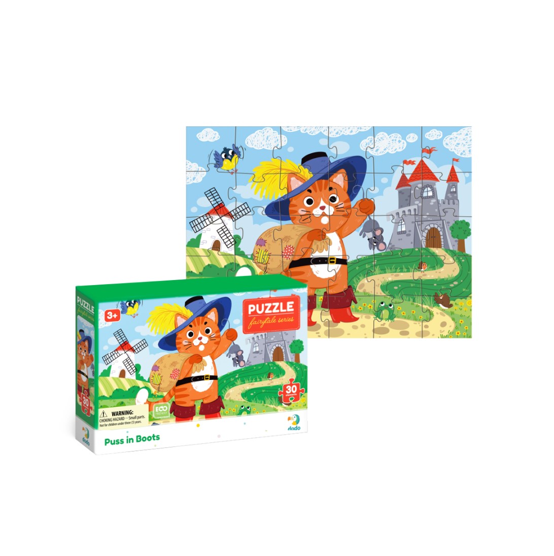 PUZZLE PUSS IN BOOTS 30 TMX - PUS IN SHOE DO300693