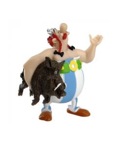 OBÉLIX MINIATURE PORTANT UN SANGLIER PLA60612