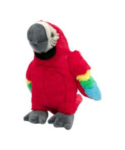 RE - PETS ΠΟΡΦΥΡΟΣ ΜΑΚΑΟ (RED MACAW) MEDIUM 22CM NP23256