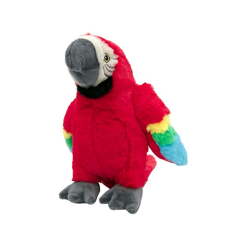 RE - PETS ΠΟΡΦΥΡΟΣ ΜΑΚΑΟ (RED MACAW) MEDIUM 22CM NP23256