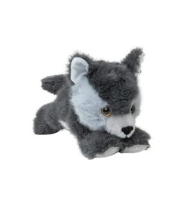 WOLF (ΛΥΚΟΣ) , RED PANDA - FLUFFY FRIENDS 28cm NP25201