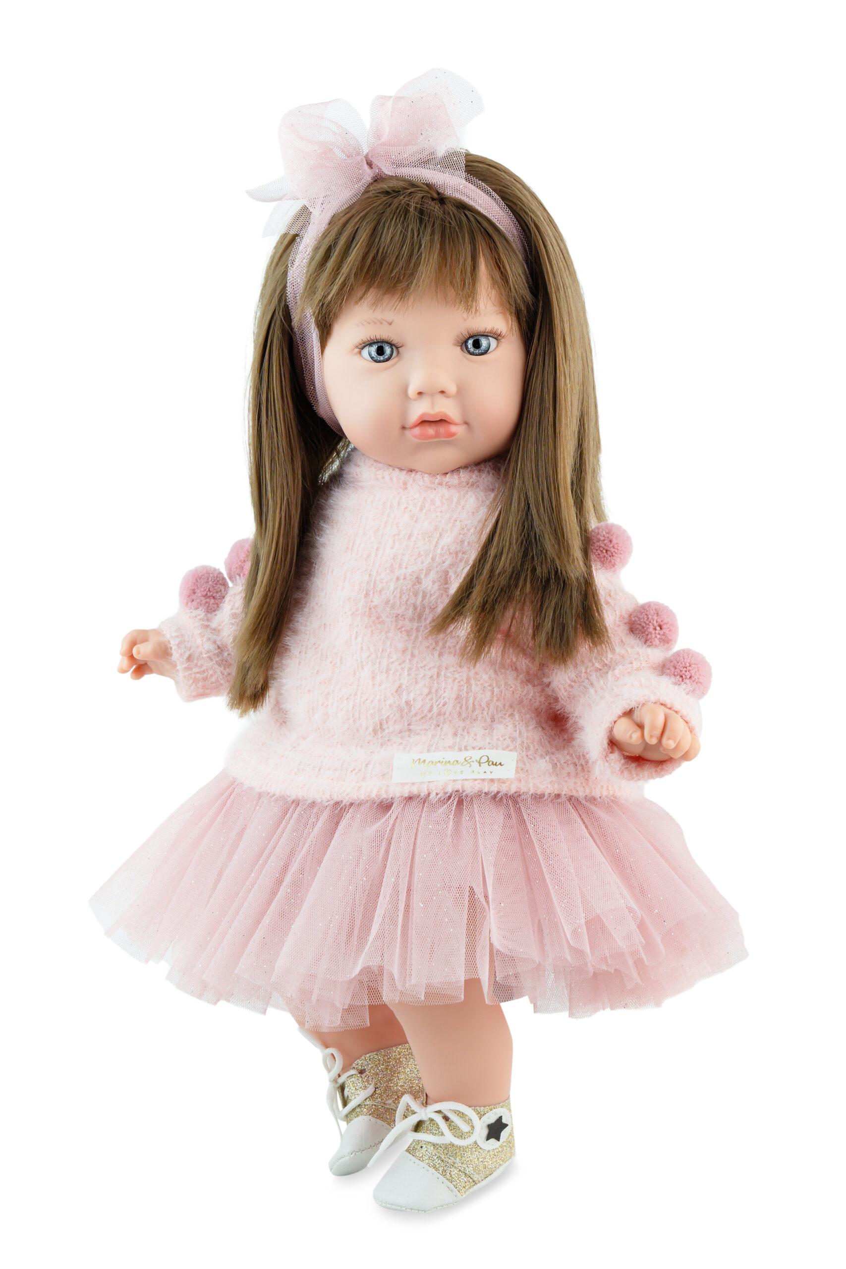 ΚΟΥΚΛΑ ALINA PINK 45cm MAR763