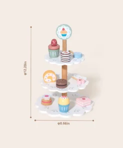 DESSERT STAND - ΤΡΙΩΡΟΦΟ ΣΕΤ ΓΛΥΚΩΝ TTJ273 - Immagine 5