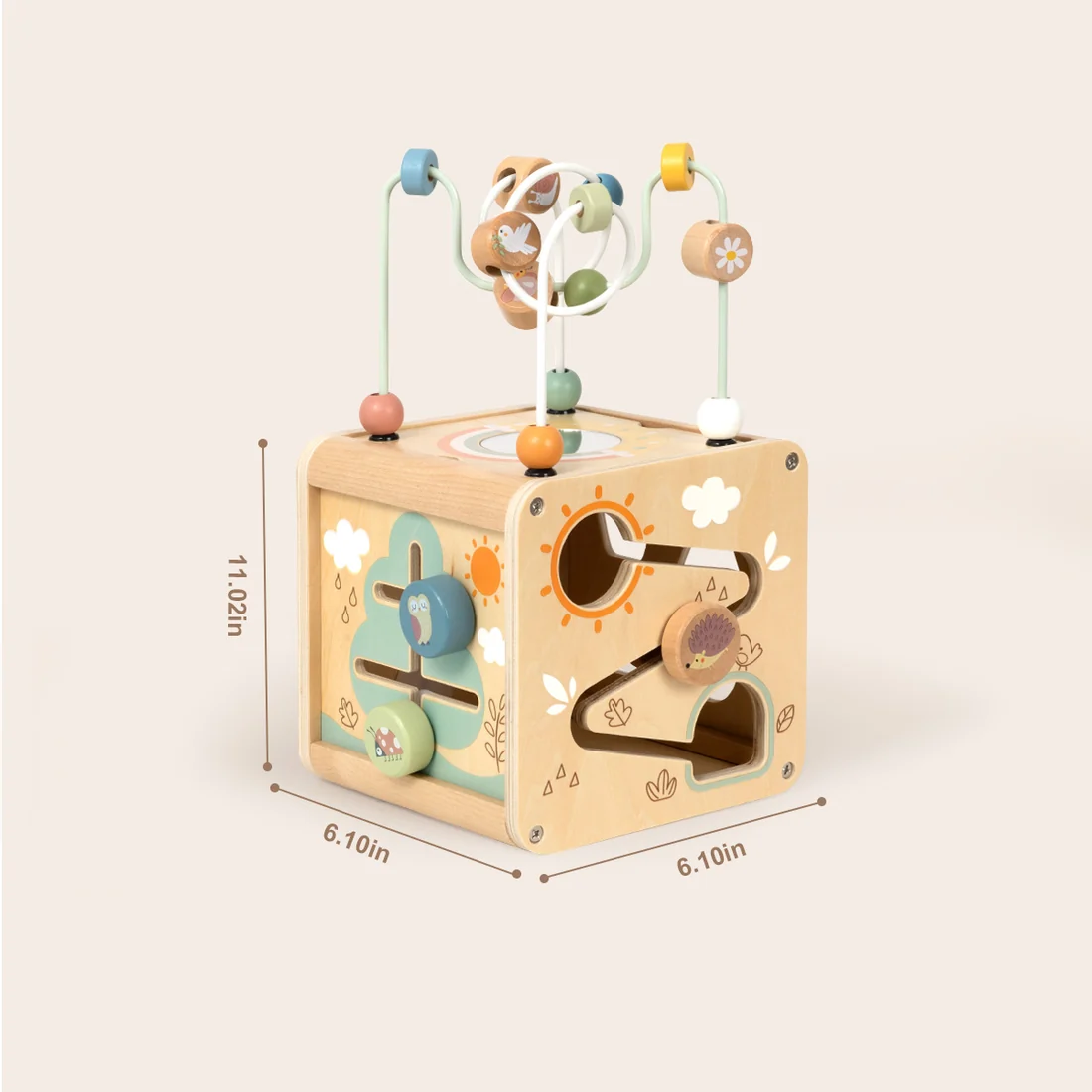 PLAY CUBE - ΕΚΠΑΙΔΕΥΤΙΚΟΣ ΚΥΒΟΣ ΛΕΠΤΗΣ ΚΙΝΗΤΙΚΟΤΗΤΑΣ TTP382 - Изображение 7