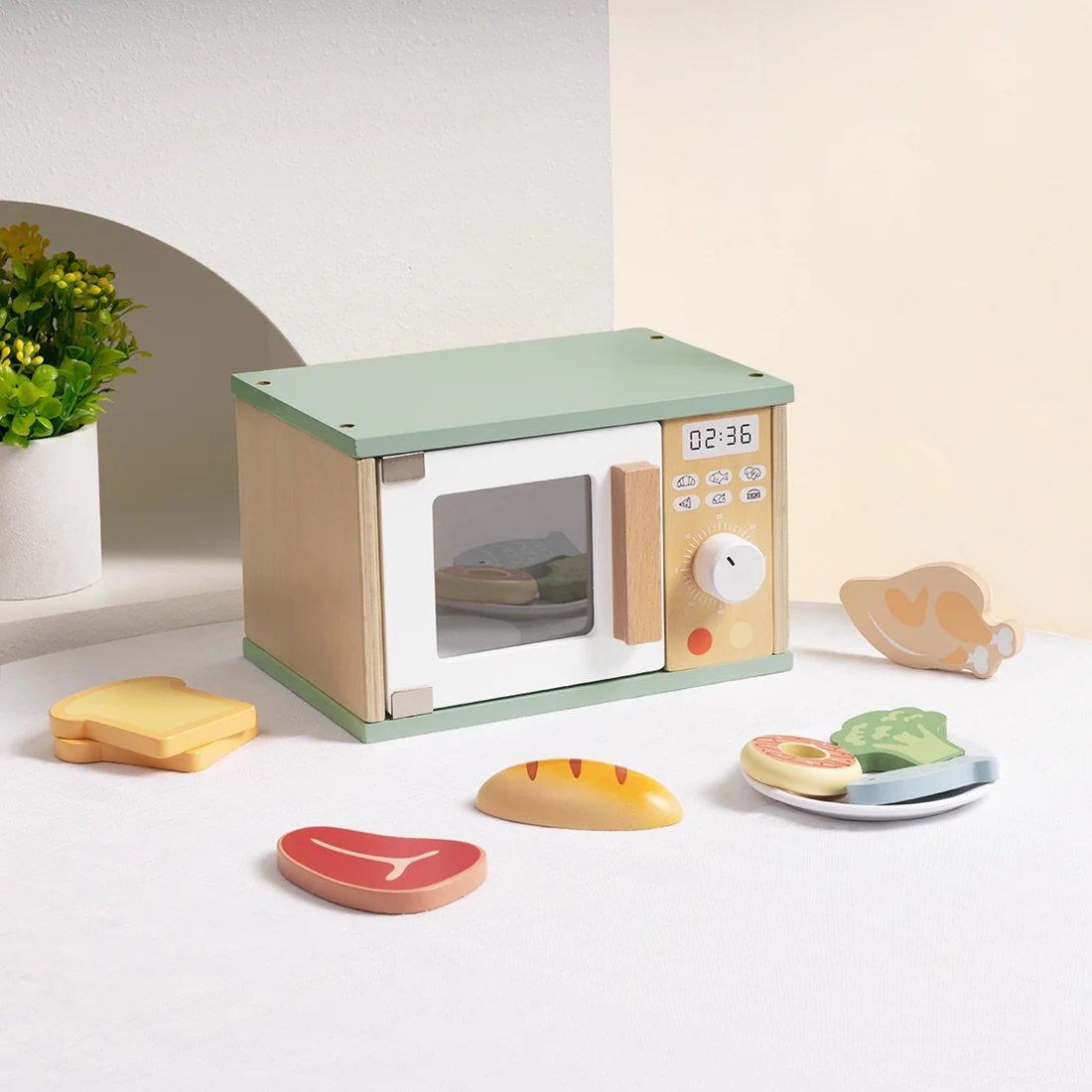 MICROWAVE OVEN SET - ΦΟΥΡΝΟΣ ΜΙΚΡΟΚΥΜΑΤΩΝ TTP525 - Изображение 7