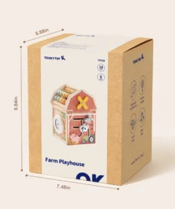 FARM PLAYHOUSE - ΞΥΛΙΝΟ ΑΓΡΟΤΟΣΠΙΤΟ ΔΡΑΣΤΗΡΙΟΤΗΤΩΝ TTP538 - Изображение 2