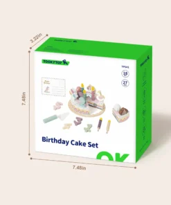 SET DE TARTA DE CUMPLEAÑOS - ΤΟΥΡΤΑ ΓΕΝΕΘΛΙΩΝ TTP541 - Imagen 2
