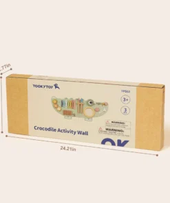 CROCODILE ACTIVITY WALL - ΤΟΙΧΟΣ ΔΡΑΣΤΗΡΙΟΤΗΤΩΝ TTP552 - Image 2