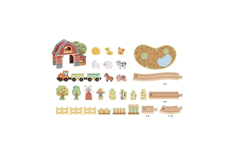 FARM TRAIN SET - ΤΡEΝΑΚΙ ΦΑΡΜΑΣ TTP553 - Image 3