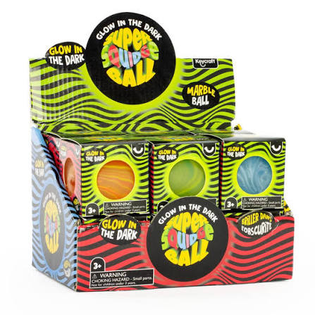 BOLA SUPER SQUIDGE QUE BRILLA EN LA OSCURIDAD KC-NV654 - Imagen 8